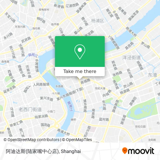 阿迪达斯(陆家嘴中心店) map