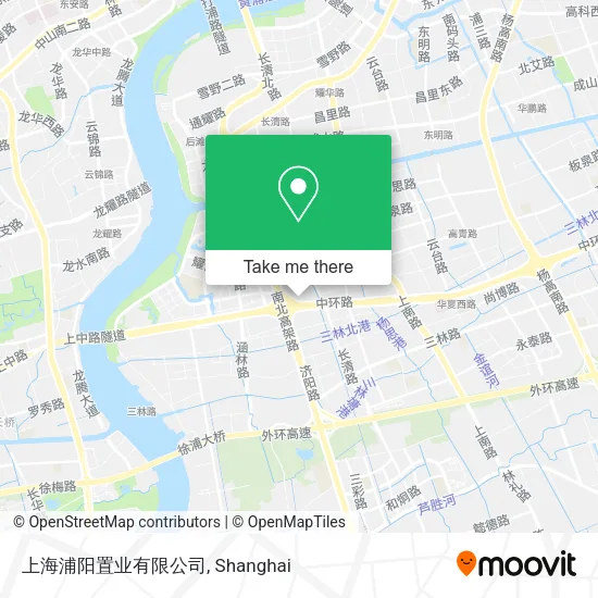 上海浦阳置业有限公司 map