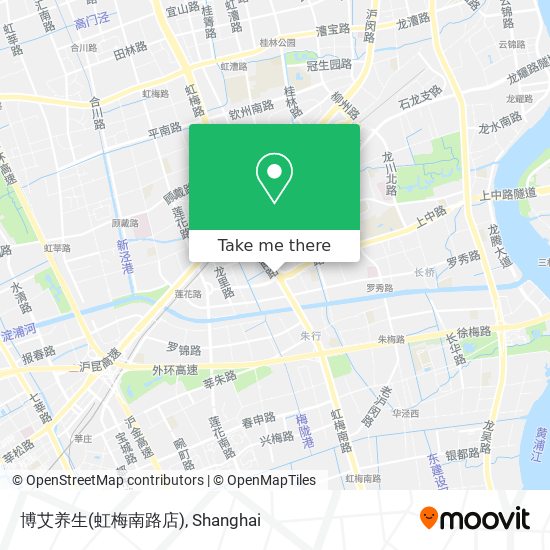 博艾养生(虹梅南路店) map