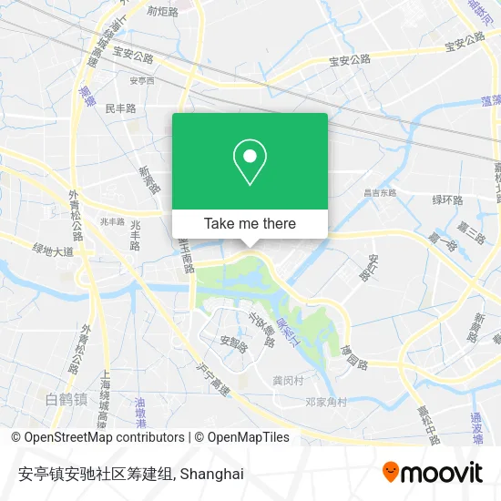 安亭镇安驰社区筹建组 map