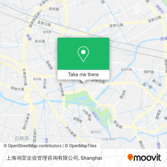上海询宜企业管理咨询有限公司 map