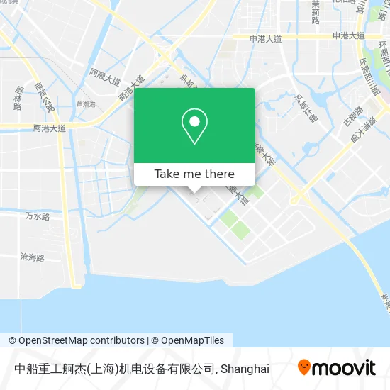 中船重工舸杰(上海)机电设备有限公司 map