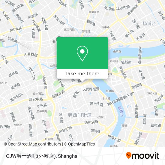 CJW爵士酒吧(外滩店) map