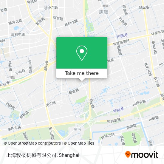 上海骏概机械有限公司 map