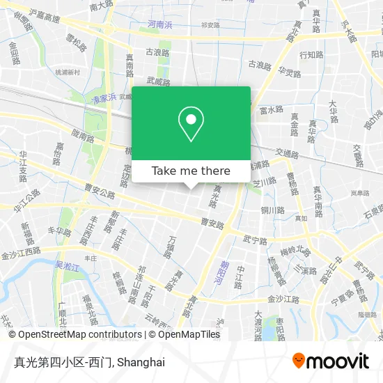 真光第四小区-西门 map