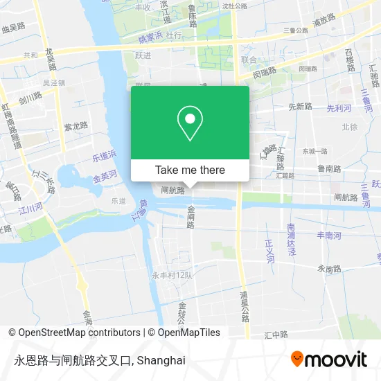 永恩路与闸航路交叉口 map