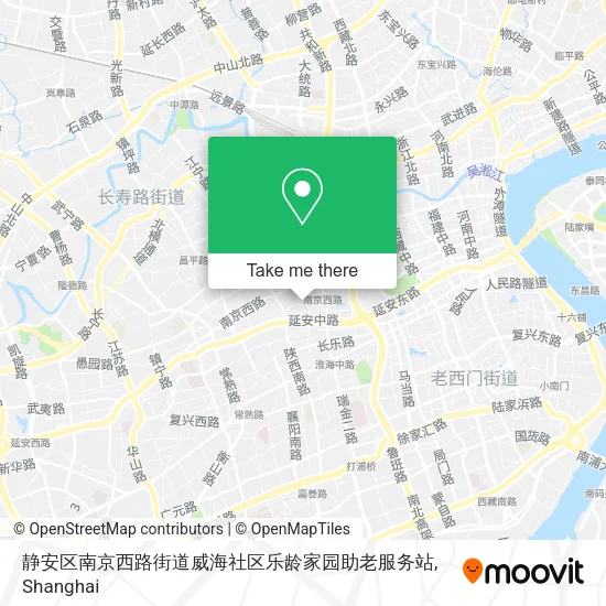 静安区南京西路街道威海社区乐龄家园助老服务站 map