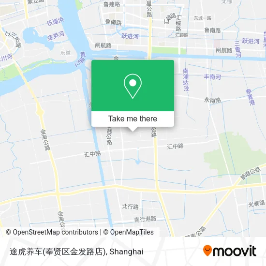 途虎养车(奉贤区金发路店) map