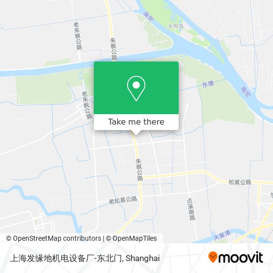 上海发缘地机电设备厂-东北门 map