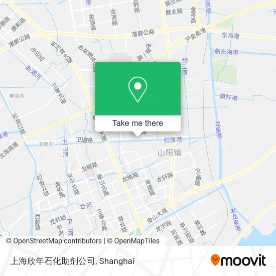 上海欣年石化助剂公司 map