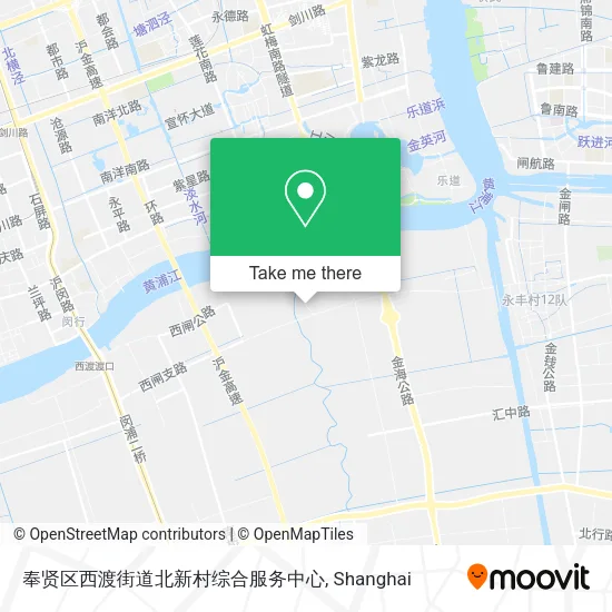 奉贤区西渡街道北新村综合服务中心 map