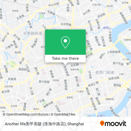 Another life美甲美睫 (淮海中路店) map