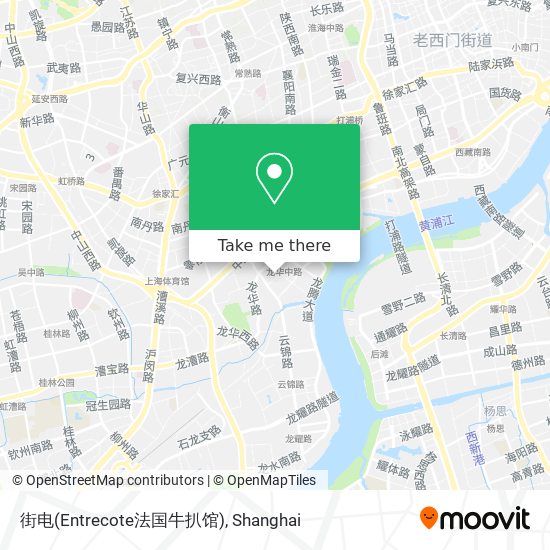 街电(Entrecote法国牛扒馆) map
