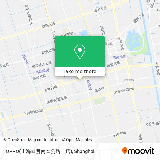 OPPO(上海奉贤南奉公路二店) map