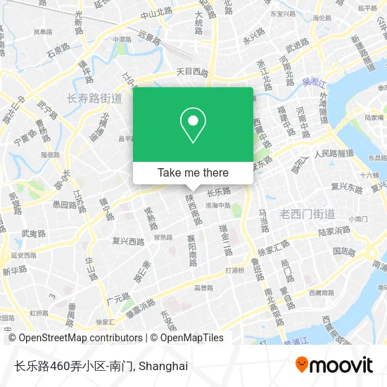 长乐路460弄小区-南门 map
