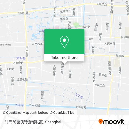时尚烫染(听潮南路店) map