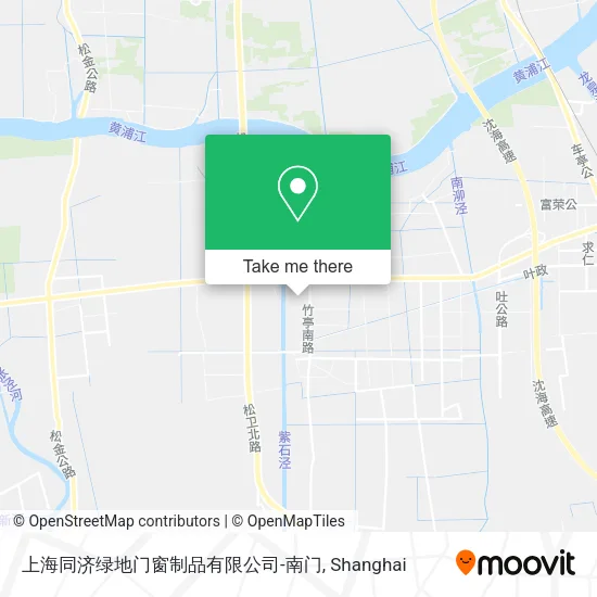 上海同济绿地门窗制品有限公司-南门 map