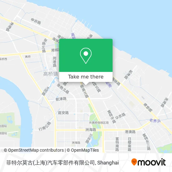 菲特尔莫古(上海)汽车零部件有限公司 map