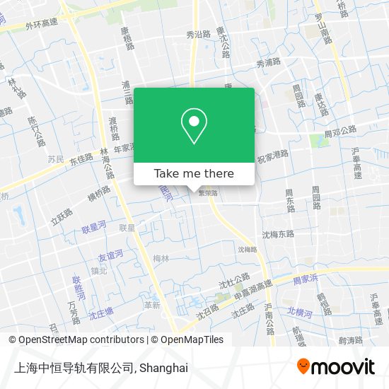 上海中恒导轨有限公司 map