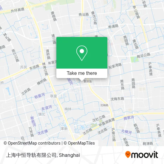 上海中恒导轨有限公司 map