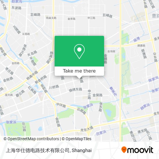 上海华仕德电路技术有限公司 map