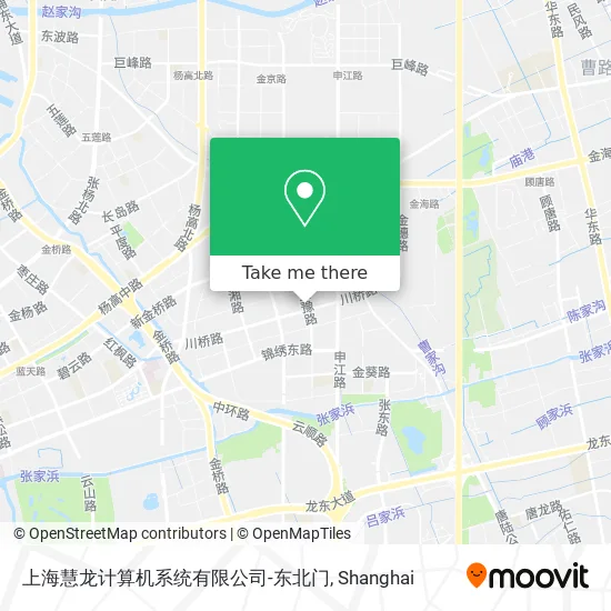 上海慧龙计算机系统有限公司-东北门 map