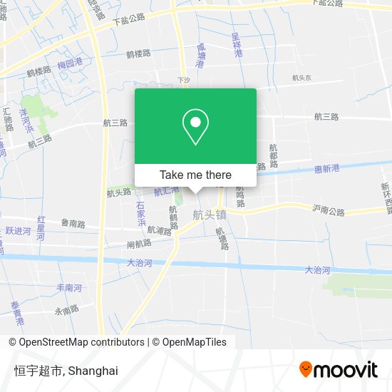 恒宇超市 map