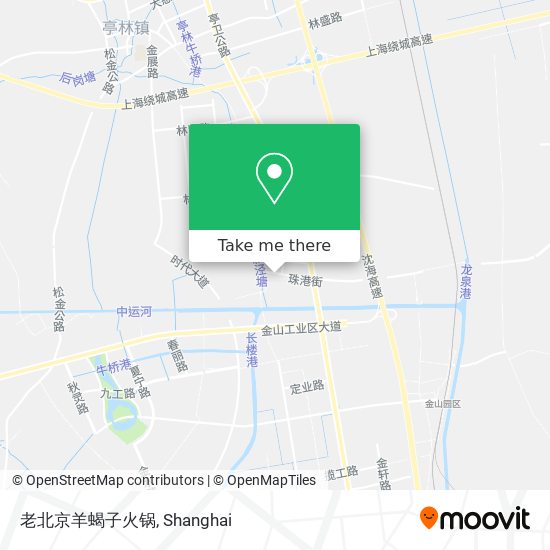 老北京羊蝎子火锅 map