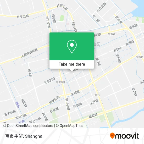 宝良生鲜 map
