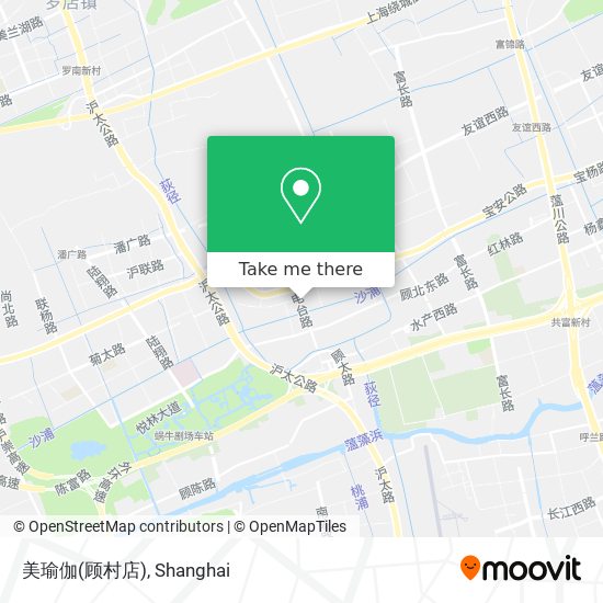 美瑜伽(顾村店) map