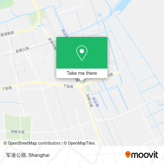 军港公路 map