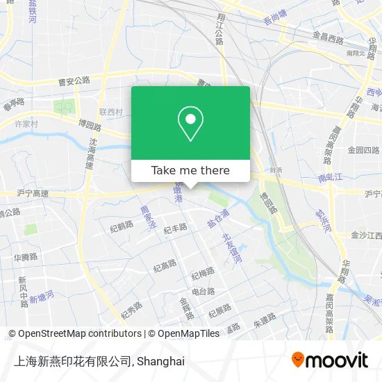 上海新燕印花有限公司 map