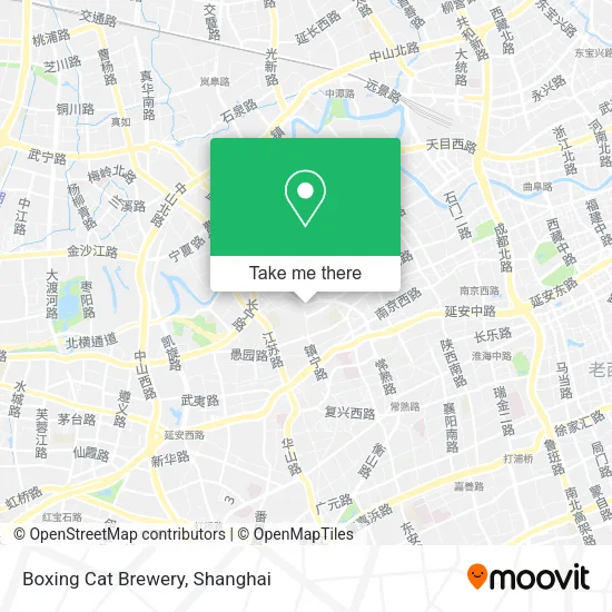 Boxing Cat Brewery map