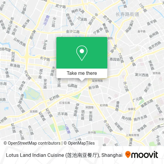 Lotus Land Indian Cuisine (莲池南亚餐厅) map