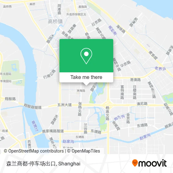 森兰商都-停车场出口 map