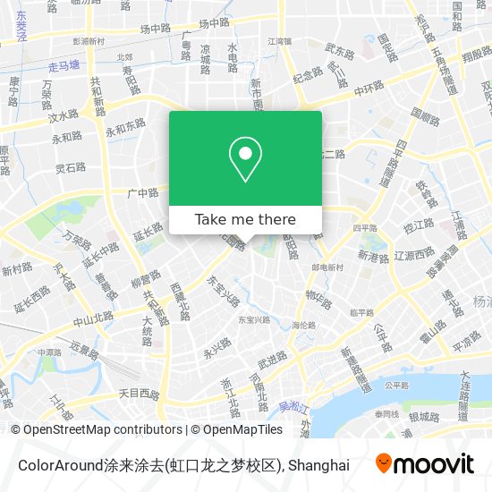 ColorAround涂来涂去(虹口龙之梦校区) map