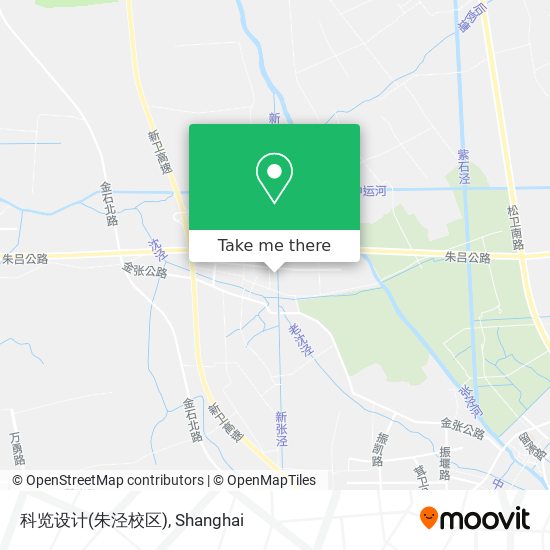 科览设计(朱泾校区) map