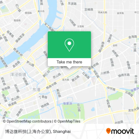 博达微科技(上海办公室) map