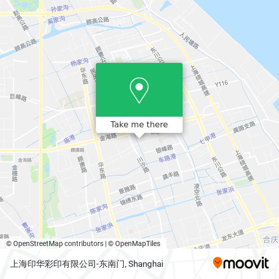 上海印华彩印有限公司-东南门 map