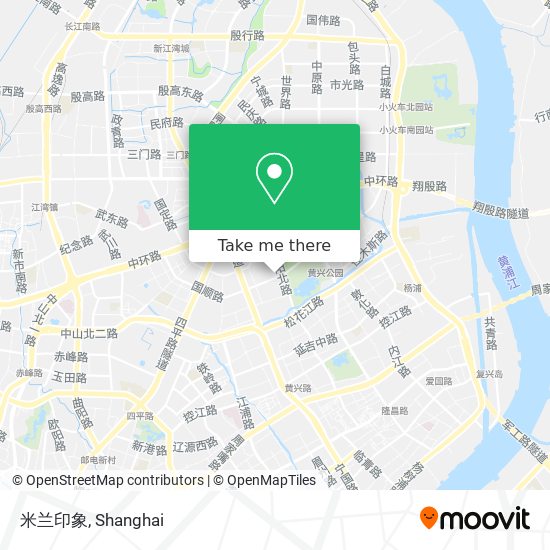 米兰印象 map