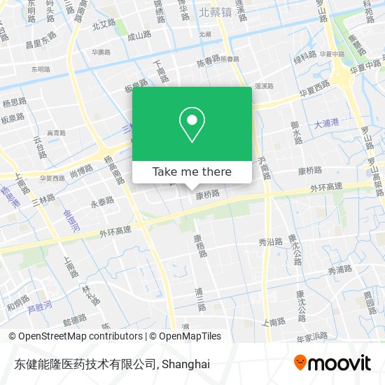 东健能隆医药技术有限公司 map