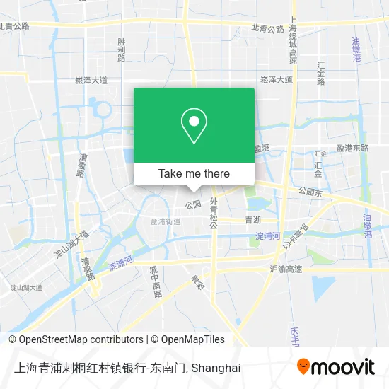 上海青浦刺桐红村镇银行-东南门 map