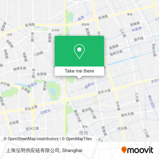 上海泓明供应链有限公司 map