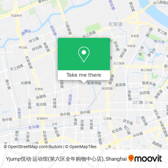 Yjump悦动·运动馆(第六区全年购物中心店) map
