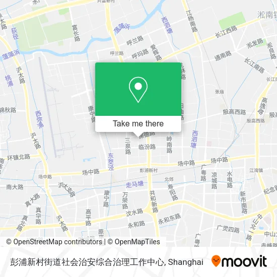 彭浦新村街道社会治安综合治理工作中心 map