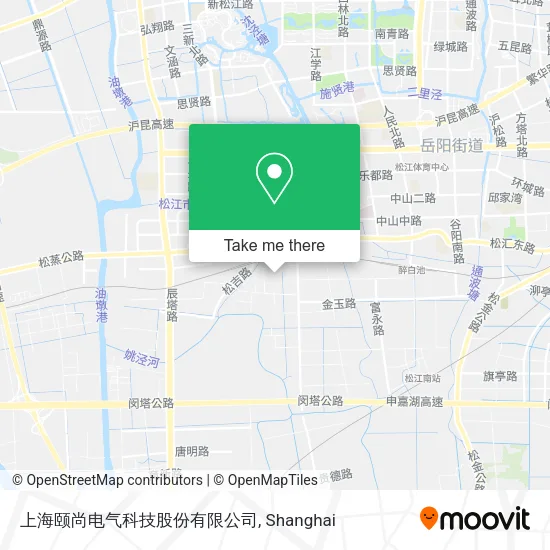 上海颐尚电气科技股份有限公司 map