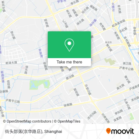 街头部落(京华路店) map