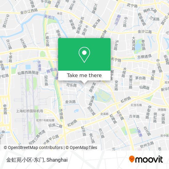 金虹苑小区-东门 map