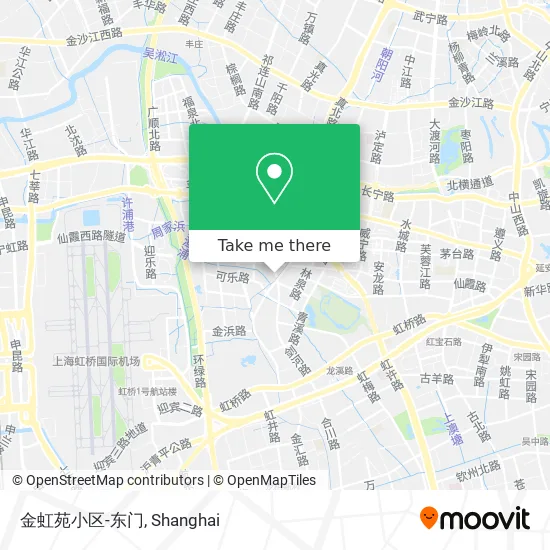 金虹苑小区-东门 map