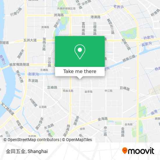 金田五金 map